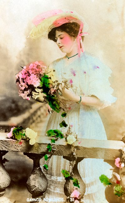 Gaynor Rowlands 1883-1906, engelsk skuespillerinde, begyndelsen af det 20. århundrede af Unbekannt