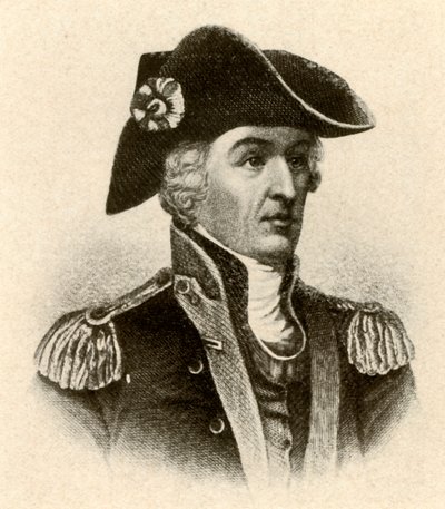 General Francis Marion, i frakke med høj krave og vest, c1770, 1937. af Unbekannt