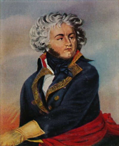 General Kleber 1753-1800. - Maleri af Guerin, 1934. af Unbekannt