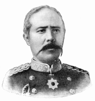 General Kuroki, russisk øverstkommanderende, russisk-japanske krig, 1904-5 af Unbekannt