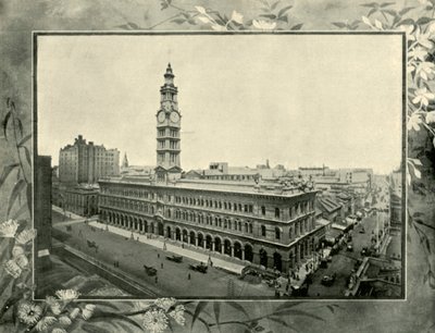 General Post Office, Sydney, 1901. af Unbekannt
