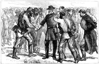 General Robert E Lees farvel til sine soldater, 1865 c1880 af Unbekannt