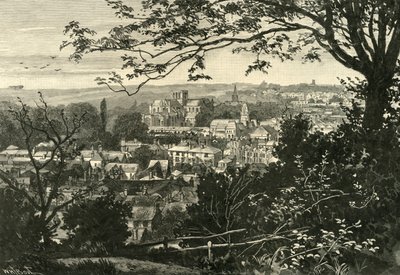 Generelt syn på Winchester, 1898. af Unbekannt