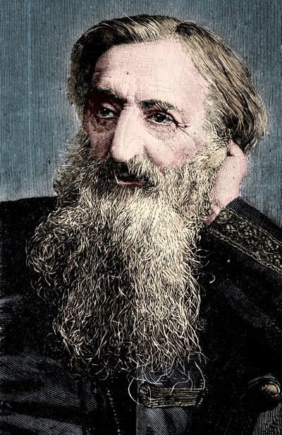 General William Booth, evangelisk socialarbejder og grundlægger af Frelsens Hær, 1894 af Unbekannt