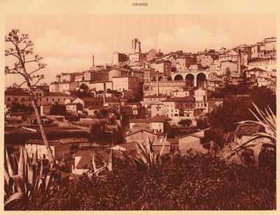 Oversigt over Grasse, 1930. af Unbekannt