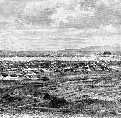 Generelt billede af Nanking, c1890 af Unbekannt