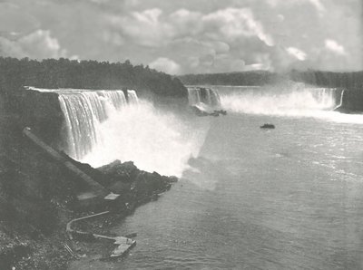 Generelt billede af Niagara Falls, 1895. af Unbekannt