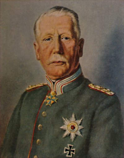 Oberst general von Einem. Født 1853. - Maleri af Busch, 1934. af Unbekannt