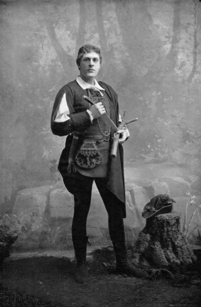 George Alexander 1858-1918, engelsk teaterskuespiller-manager af Unbekannt