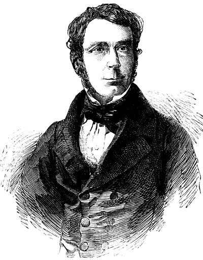 George Biddell Airy 1801-1892, engelsk astronom og geofysiker, 1858 af Unbekannt