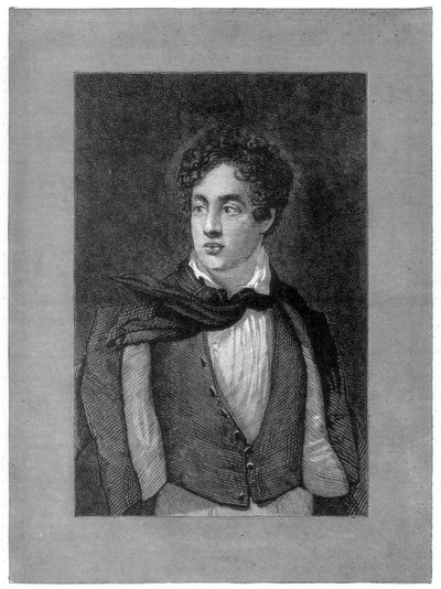 George Byron, 6. Baron Byron, britisk digter, 1888 af Unbekannt