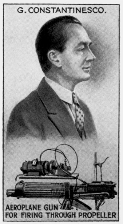 George Constantinescu, rumænsk videnskabsmand, ingeniør og opfinder, c1924 af Unbekannt
