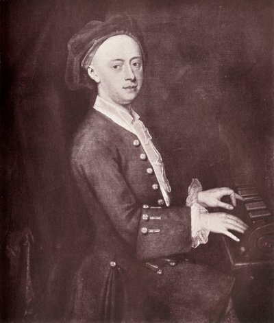 George Frederick Handel, c1720, 1919 af Unbekannt