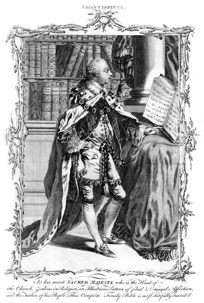 George III af Det Forenede Kongerige, 1800-tallet af Unbekannt