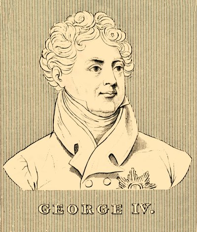 George IV, 1762-1830, 1830. af Unbekannt