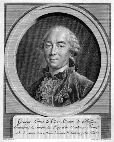 Georges-Louis Leclerc, Comte du Buffon, fransk naturforsker, 1761 af Unbekannt