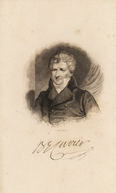 Georges Cuvier, fransk naturforsker og zoolog af Unbekannt
