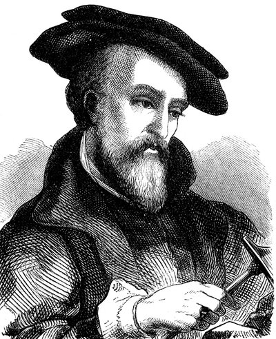 Georgius Agricola 1494-1555, tysk læge, mineralog og metallurg, 1881 af Unbekannt