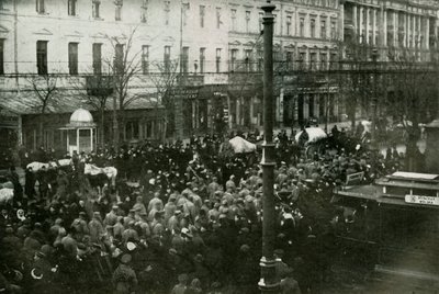 Tyske fanger i Warszawa, 1919. af Unbekannt