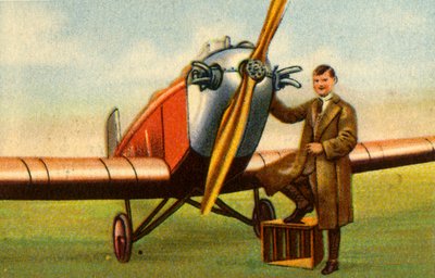 Den tyske flyver Friedrich Karl von Koenig-Warthausen, 1932. af Unbekannt