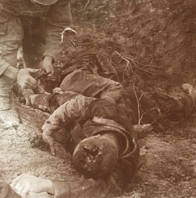 Tysk krop, Champagne, Nordfrankrig, 1915 af Unbekannt