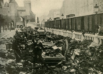 Tyske søfolk ved Antwerpen, Belgien, Første Verdenskrig, 1914, c1920. af Unbekannt