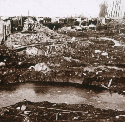 Tysk krisecenter, Noordschote, Flandern, Belgien, c1914-c1918 af Unbekannt