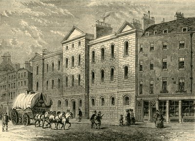 Giltspur Street Compter, 1840, c1872. af Unbekannt