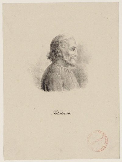 Giovanni Pierluigi da Palestrina, ca. 1800 af Unbekannt