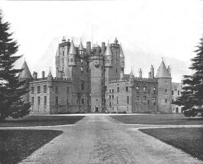 Glamis Castle, Forfar, Skotland, 1894. af Unbekannt