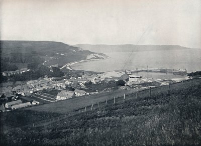Glenarm - The Town and the Harbour, 1895 af Unbekannt