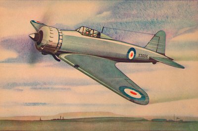 Gloster F.534 Fighter Monoplane, c1944. af Unbekannt