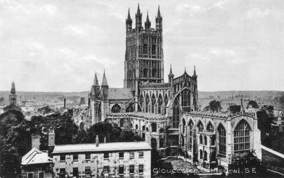 Gloucester Cathedral, Gloucester, Gloucestershire, begyndelsen af det 20. århundrede af Unbekannt