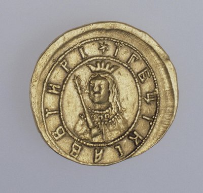 Gullmynt regentunnar Sophiu Alekseyevna, milli 1682 og 1687dani af Unbekannt