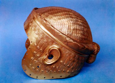 Guldhjelm fra Mesopotamien, 2500 f.Kr af Unbekannt