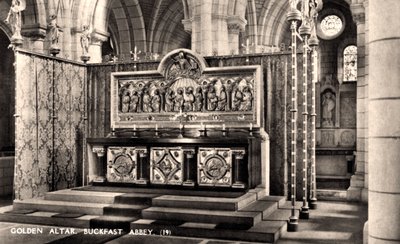 Golden Alter, Buckfast, Abbey, 20. århundrede af Unbekannt