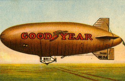 Goodyear Pilgrim luftskib, 1925, 1932. af Unbekannt