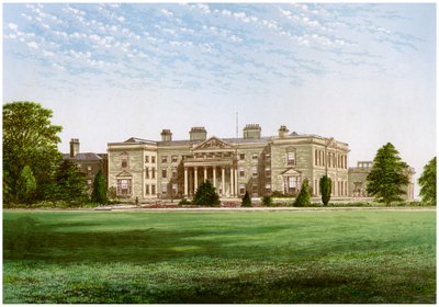 Gopsal Hall, Leicestershire, hjemsted for Lord Howe, c1880 af Unbekannt