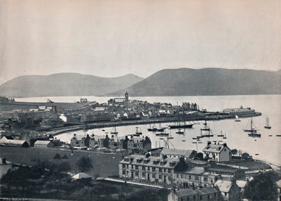 Gourock - The Town and the Harbour, 1895 af Unbekannt