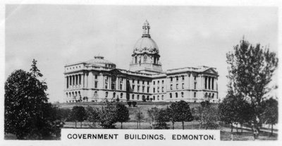Regeringsbygninger, Edmonton, Alberta, Canada, c1920