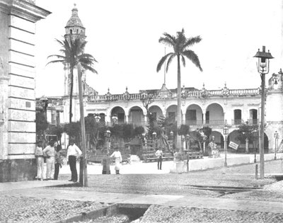 Governors Palace, Vera Cruz, Mexico, c1900. af Unbekannt