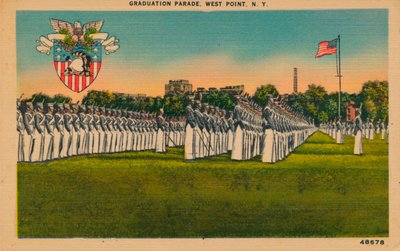 Graduation Parade, West Point, New York, c1940