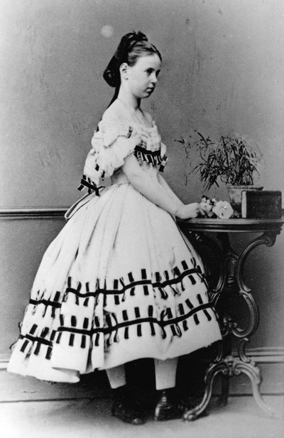 Storhertuginde Maria Alexandrovna af Rusland, c1861-c1864 af Unbekannt