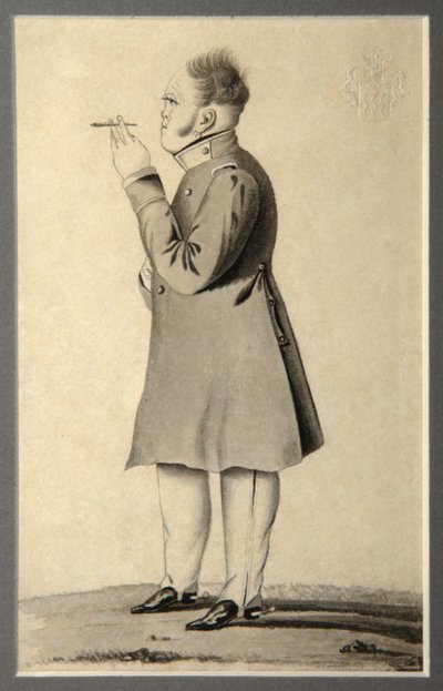 Storhertug Konstantin Pavlovich af Rusland 1779-1831 af Unbekannt