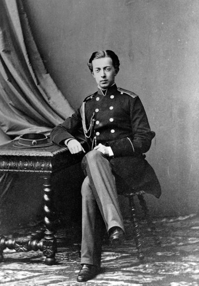 Storhertug Nicholas Alexandrovich af Rusland, 1862 af Unbekannt