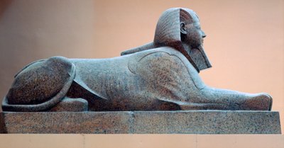 Granitsfinks af Hatshepsut, regeringstid af Hatshepsut, egyptisk, 18. dynasti af Unbekannt