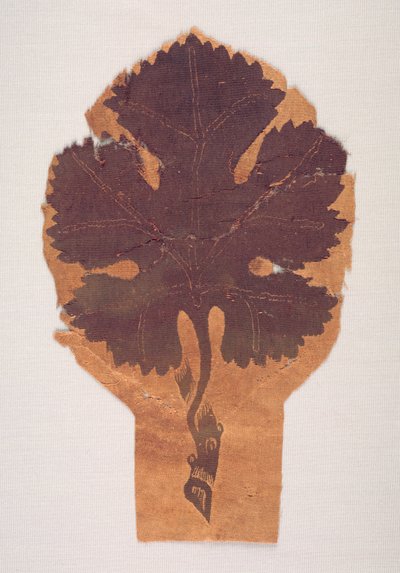 Drueblade fra et gardin, 400-500-tal. af Unbekannt