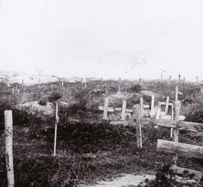 Graves, Massiges, Nordfrankrig, c1914-c1918. af Unbekannt