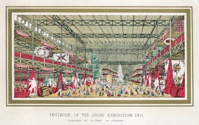 Store udstilling, Crystal Palace, Hyde Park, London, 1851 af Unbekannt