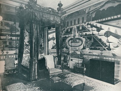 Green Velvet Room, Stoke Edith, c1909 af Unbekannt